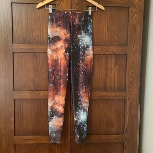 BlackMilk Galaxy Leggings Size Medium